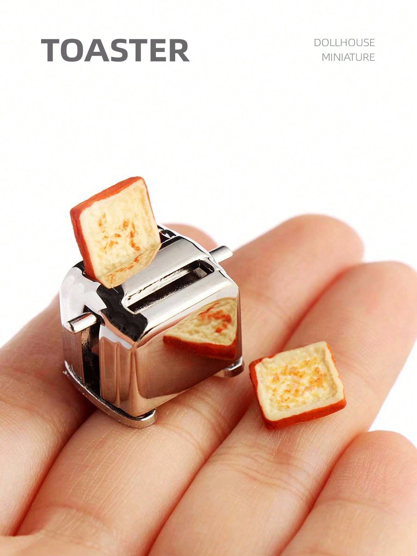 1:12 Dollhouse Miniature Toast - مراجعة Bread Maker Machine وسعره