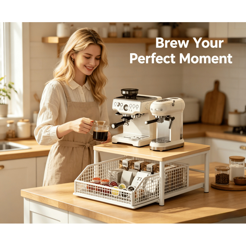 Microwave Coffee Maker Shelf O - مراجعة Kitchen Appliances Design وسعره
