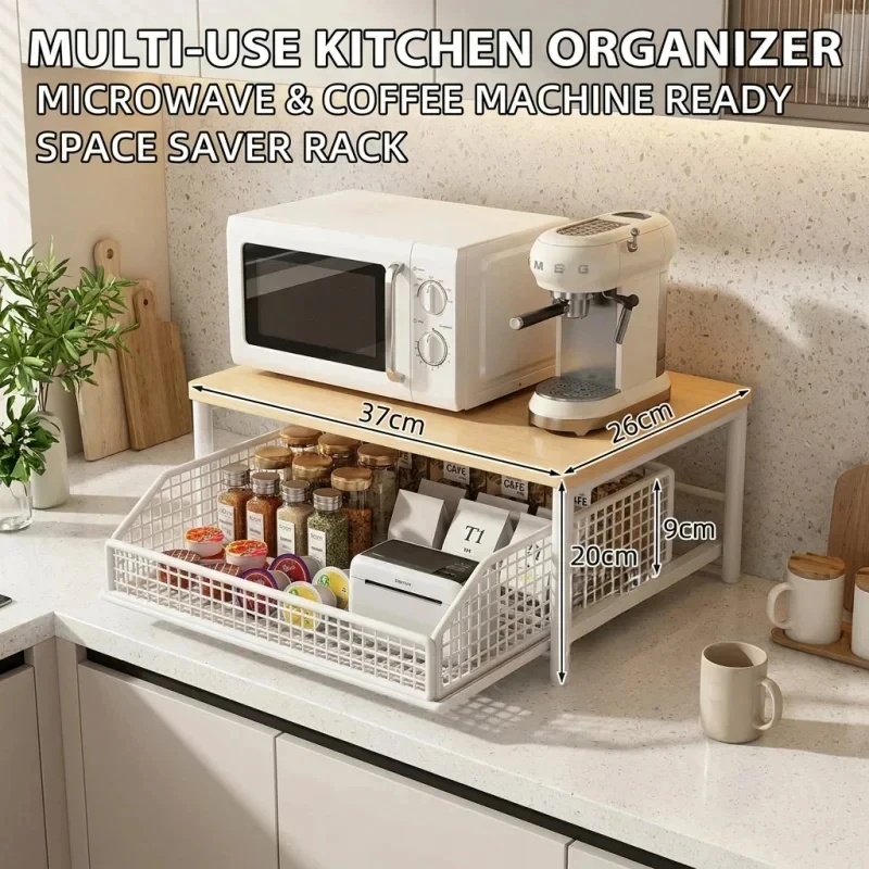 Microwave Coffee Maker Shelf O - مراجعة Kitchen Appliances Design وسعره