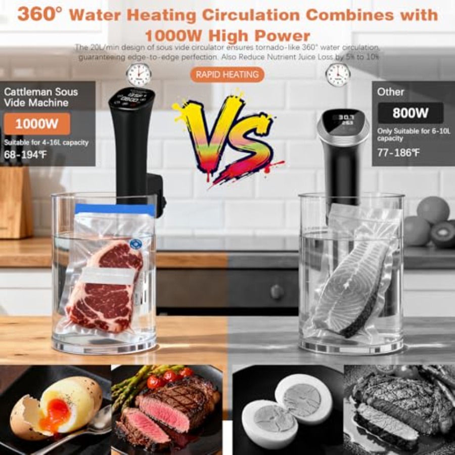 Sous Vide Cooker Wine Chiller  - مراجعة Sous Vide Immersion وسعره
