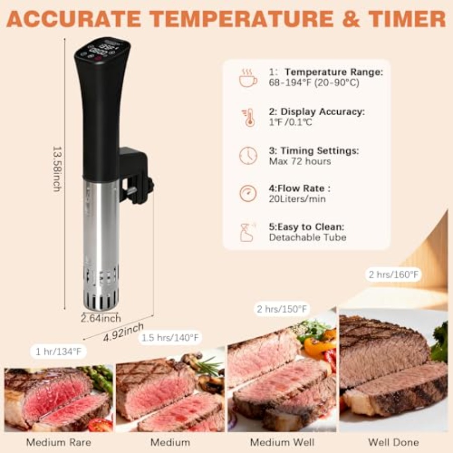 Sous Vide Cooker Wine Chiller  - مراجعة Sous Vide Immersion وسعره