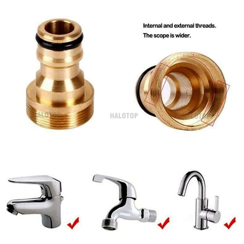 1/ 5PCS Universal Brass Tap Ki - مراجعة Kitchen Appliances Design وسعره