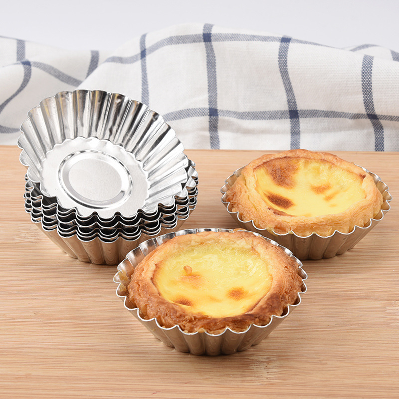 Reusable  Aluminum Egg Tart Mo - مراجعة Kitchen Appliances Design وسعره
