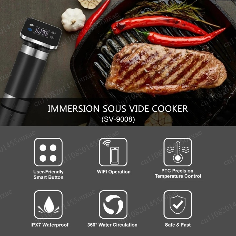 WiFi Sous Vide Machine 1300W I - مراجعة Sous Vide Immersion وسعره