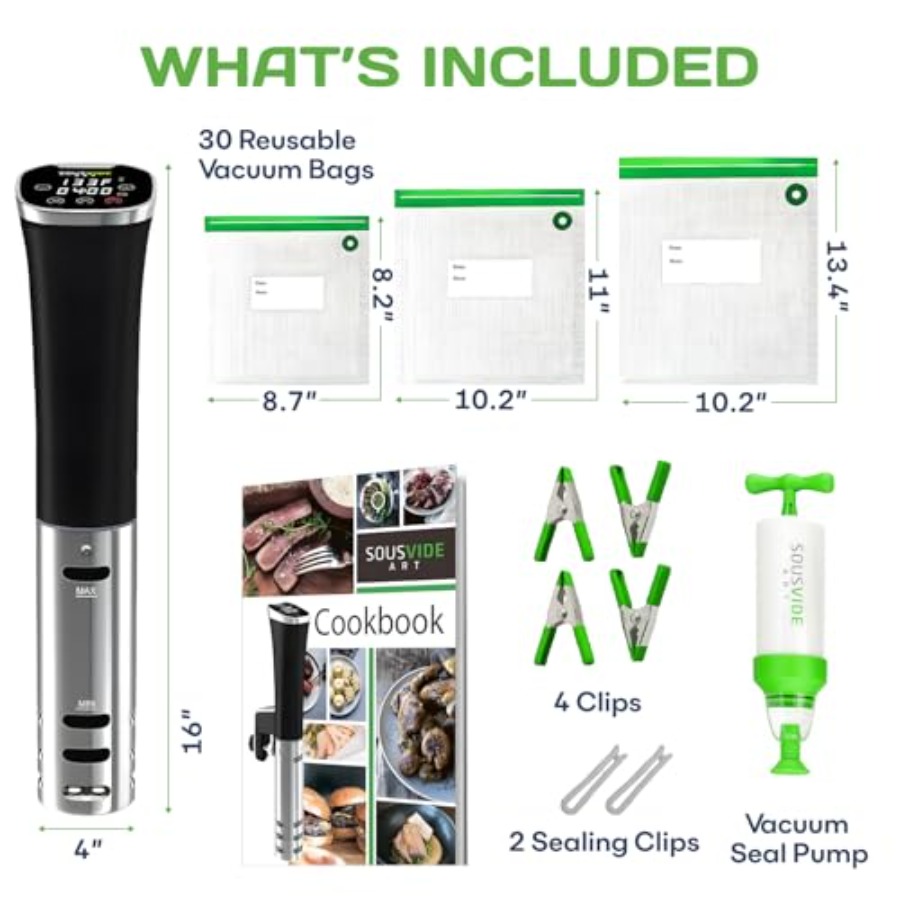 Sous Vide Immersion Cooker Kit - مراجعة Sous Vide Immersion وسعره