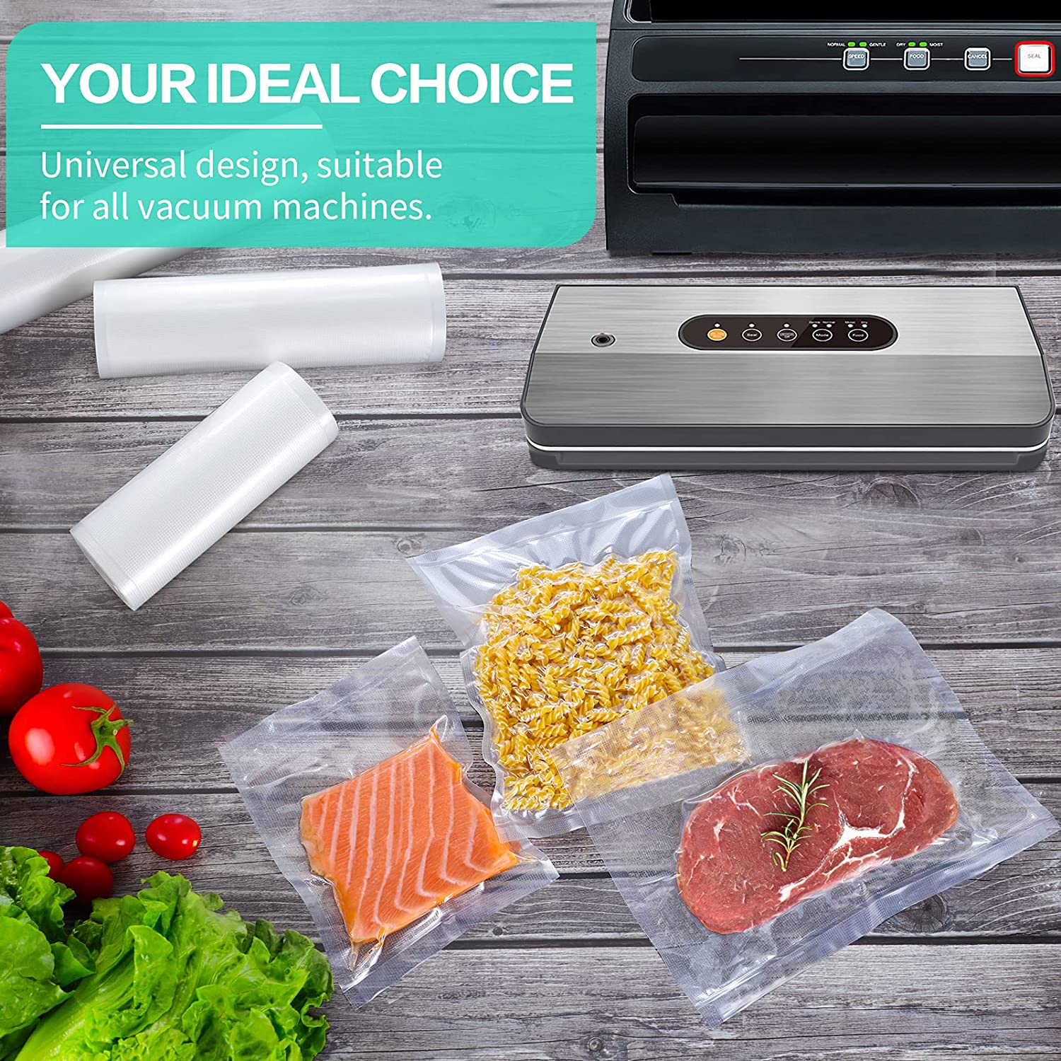 Kitchen Bags For Vacuum Food V - مراجعة Sous Vide Immersion وسعره
