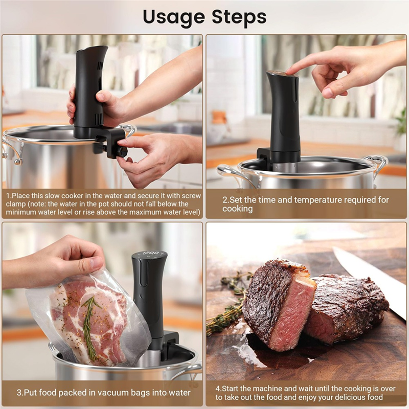 B51C Sous Vide Machine Kitchen - مراجعة Sous Vide Immersion وسعره