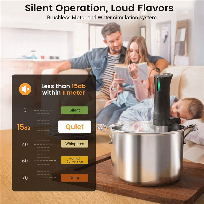 B51C Sous Vide Machine Kitchen - مراجعة Sous Vide Immersion وسعره