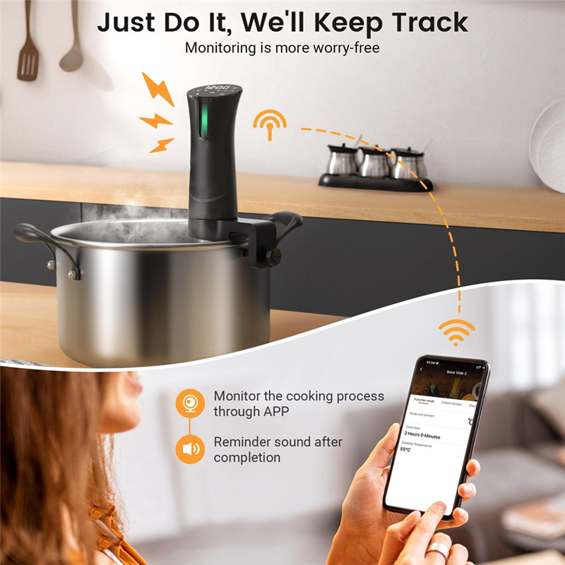 B51C Sous Vide Machine Kitchen - مراجعة Sous Vide Immersion وسعره
