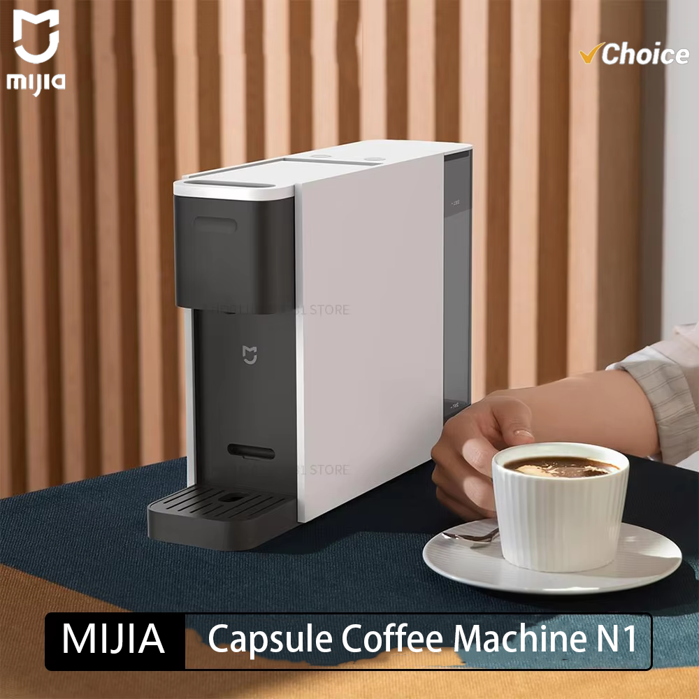 New MIJIA Capsule Coffee Machi - مراجعة Kitchen Appliances Xiaomi وسعره
