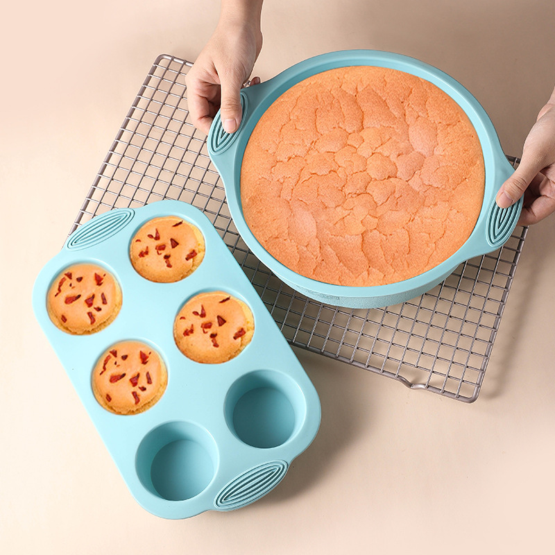 Silicone Cake Baking Mould Set - مراجعة Kitchen Appliances Design وسعره