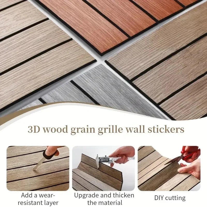 Faux Wood Grain Grille Self-Ad - مراجعة Kitchen Appliances Design وسعره