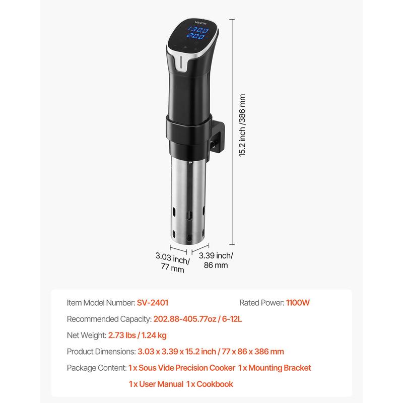 Sous Vide Precision Cooker, 11 - مراجعة Sous Vide Immersion وسعره