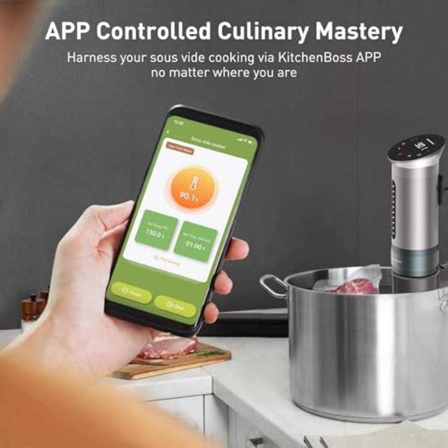 Wifi Sous Vide Cooker: Ultra-q - مراجعة Sous Vide Immersion وسعره