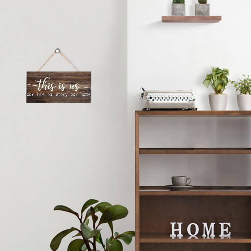 Rustic This is us Wall Hanging - مراجعة Kitchen Appliances Design وسعره