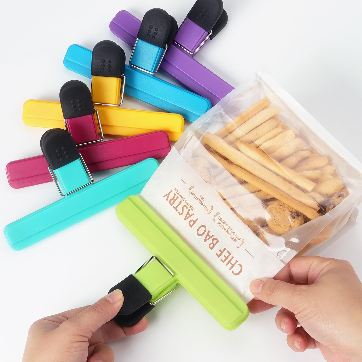 3-12PCS Multi Purpose Sealing  - مراجعة Kitchen Appliances Shelves وسعره
