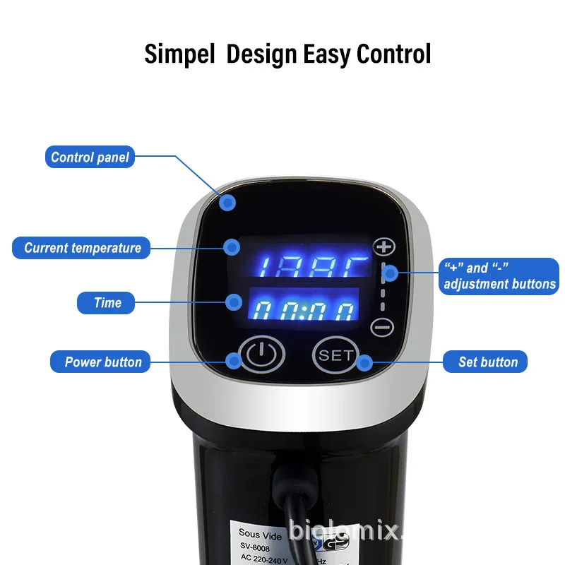 IPX7 Waterproof Sous Vide Prec - مراجعة Sous Vide Immersion وسعره