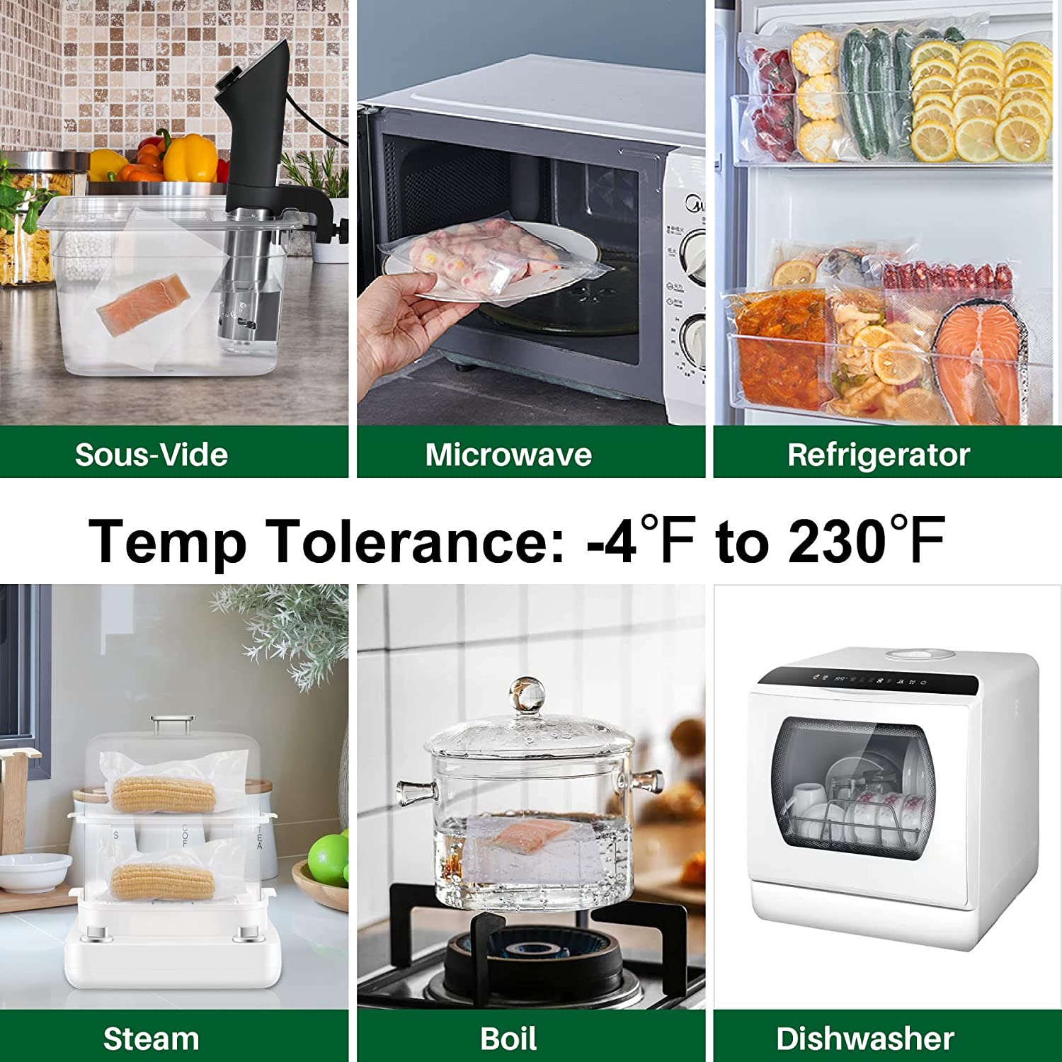 500cm/Rolls Food Vacuum Bags f - مراجعة Sous Vide Immersion وسعره