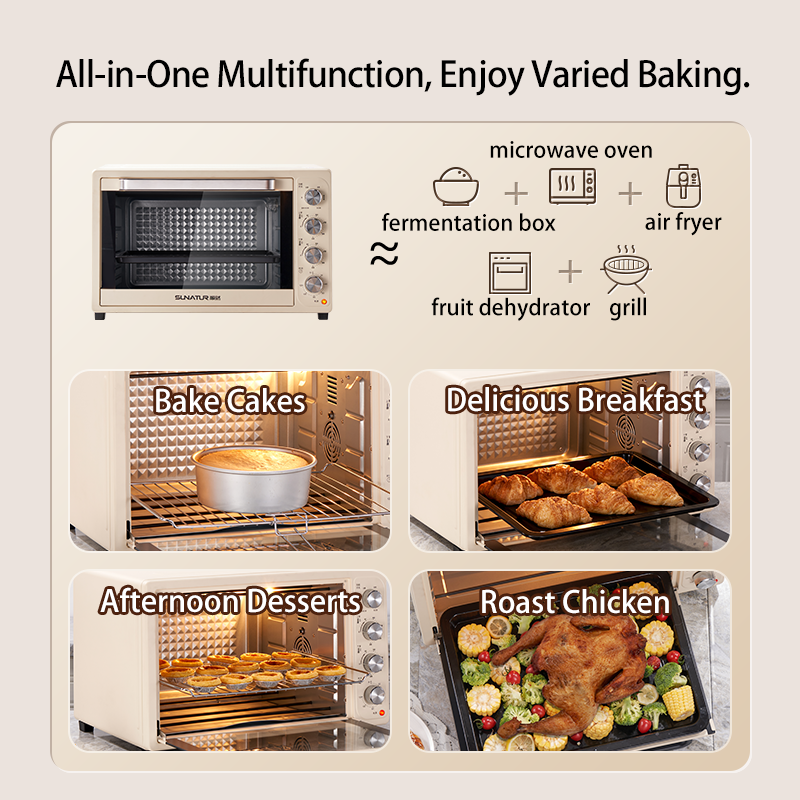 SUNATUR 2200w hot air circulat - مراجعة Bread Maker Machine وسعره