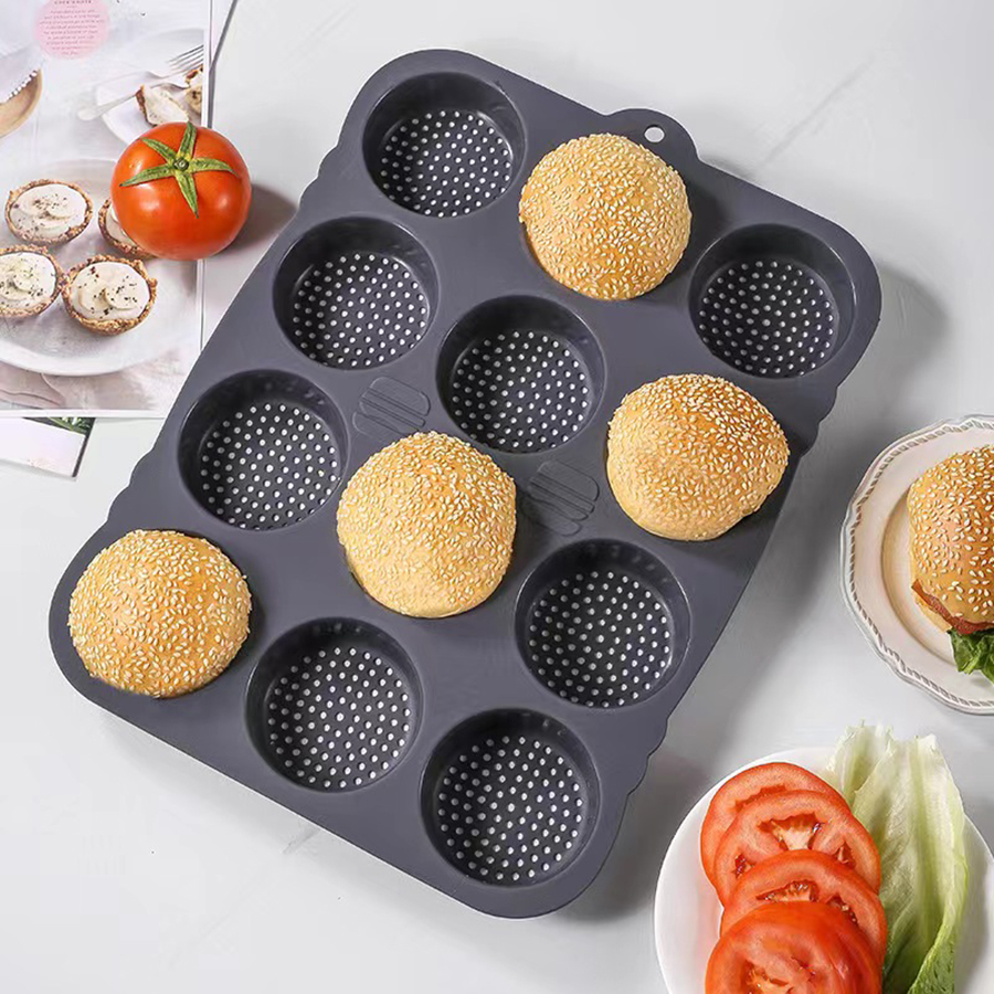 1PC Hamburger Bread mold 12-ho - مراجعة Kitchen Appliances Design وسعره