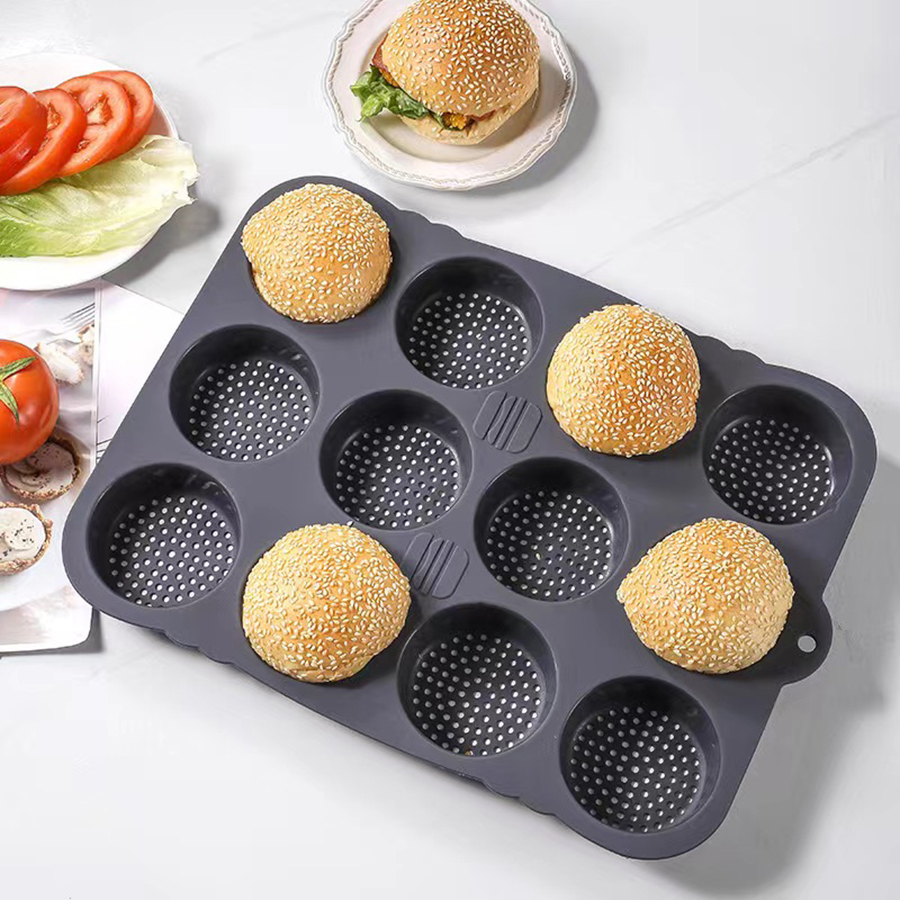 1PC Hamburger Bread mold 12-ho - مراجعة Kitchen Appliances Design وسعره