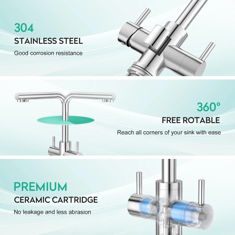 Soda 4 Way Kitchen Faucet Kitc - مراجعة Kitchen Appliances Design وسعره