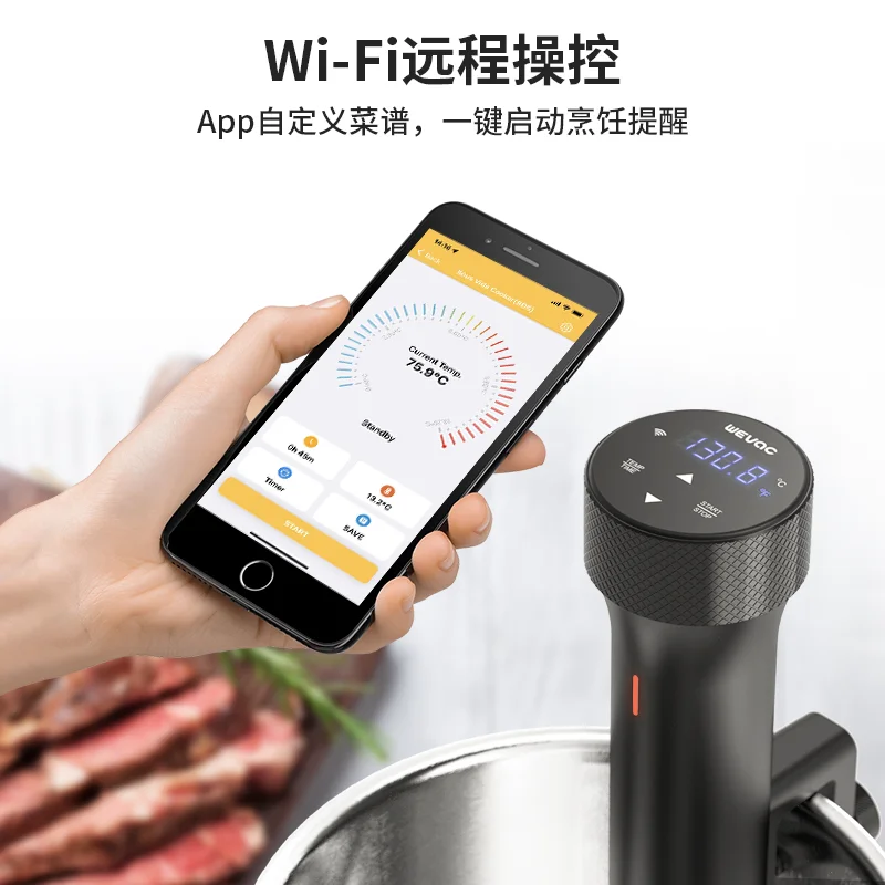 110V/220V WEVAC Sous Vide Prec - مراجعة Sous Vide Immersion وسعره